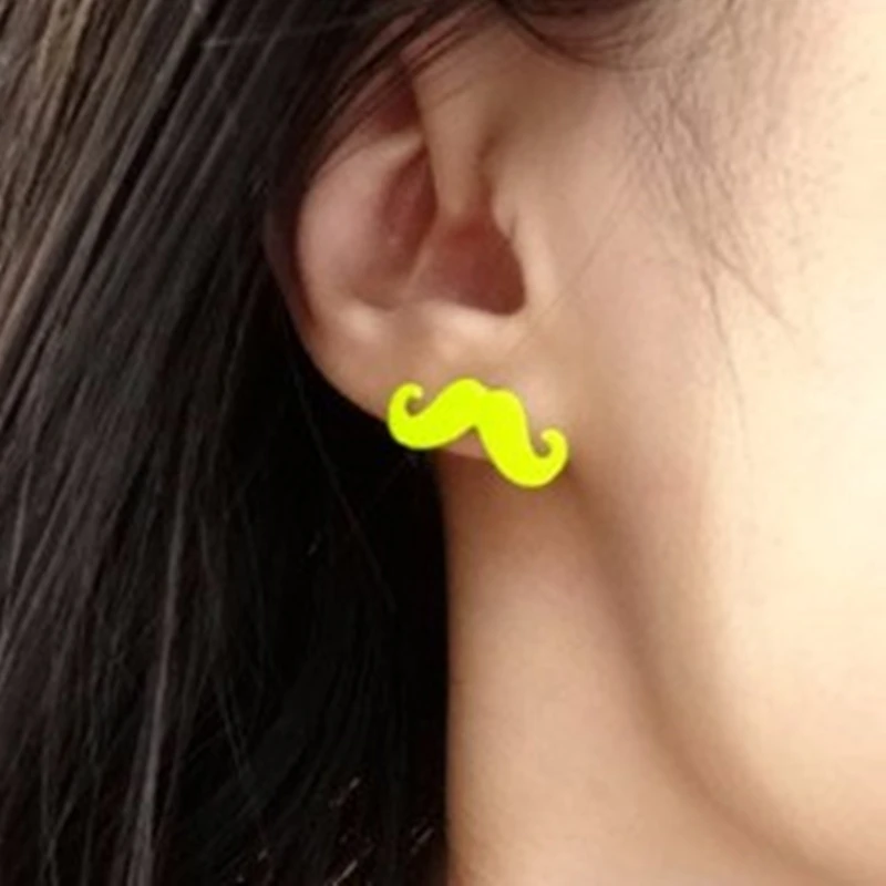 Avanti Усы флуоресцентные разноцветные конфеты цвет серьги многоцветный|earrings