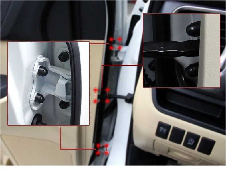 16 шт. аксессуары для салона автомобиля Универсальная Автоматическая отвертка Защитная крышка для Toyota Corolla Camry RAV4 температурный сенсор для Toyota Corolla Yaris Prius автостайлинг
