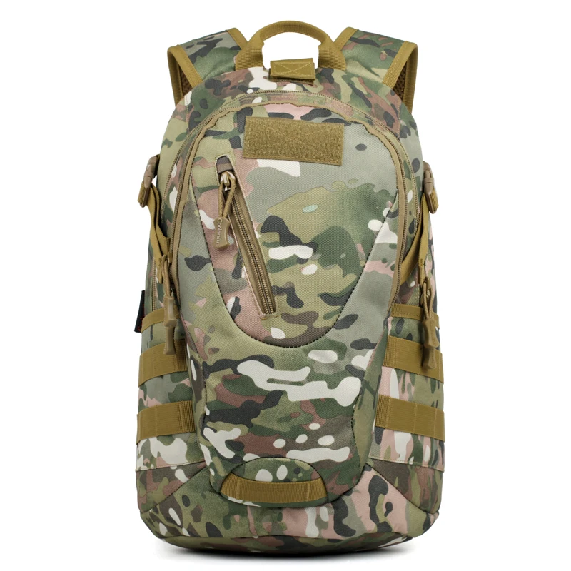 Molle Camouflage Backpack Canvas Military Bags Tactico Hunting Pack Tactical Sport Travel Backpack