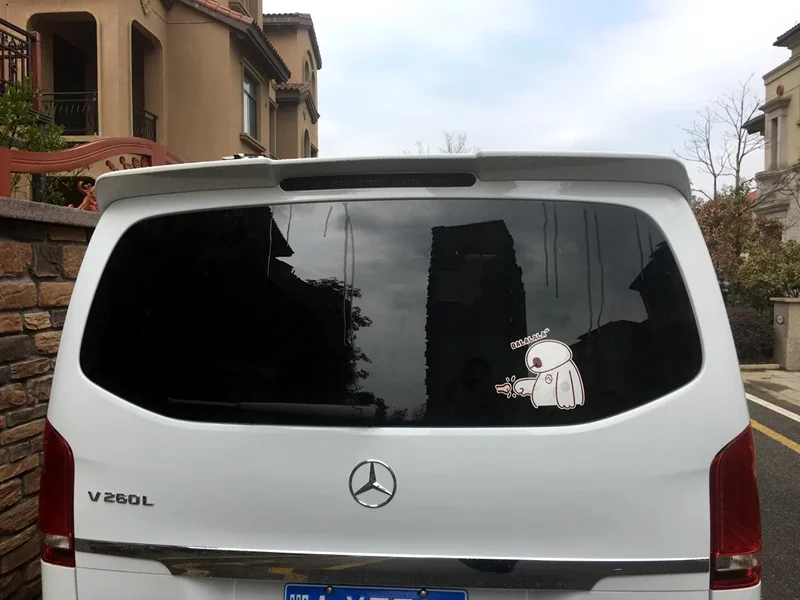 Для- Benz Vito V260 V-Class спойлер для Benz Vito V260 V-Class надрезаемая подкладка, ABS Материал автомобильный спойлер Высокое качество Спойлер