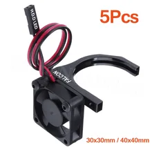 5 шт. бесщеточный 36 мм радиатор охлаждения вентилятор 30x30 мм/40x40 мм ЧПУ DC 5V для Радиоуправляемая модель автомобиля 540 550 3650 Размеры электродвигателем