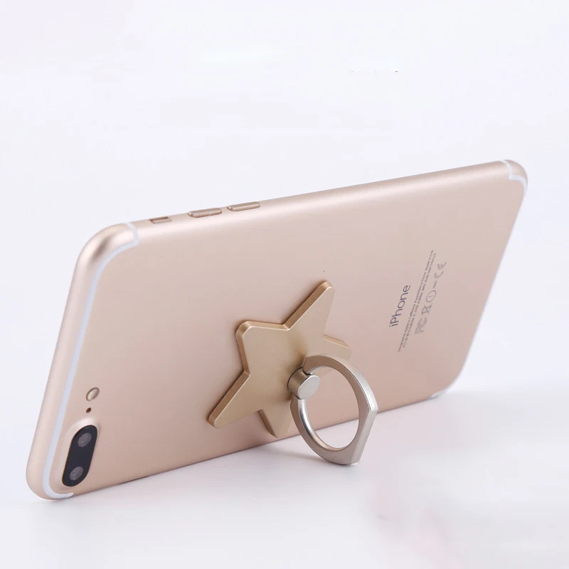 Finger Ring Mobile Phone Smartphone Stand Holder For iPhone XS Samsung Xiaomi Smart Pocophone Ring Holder Car Mount Stand Socket