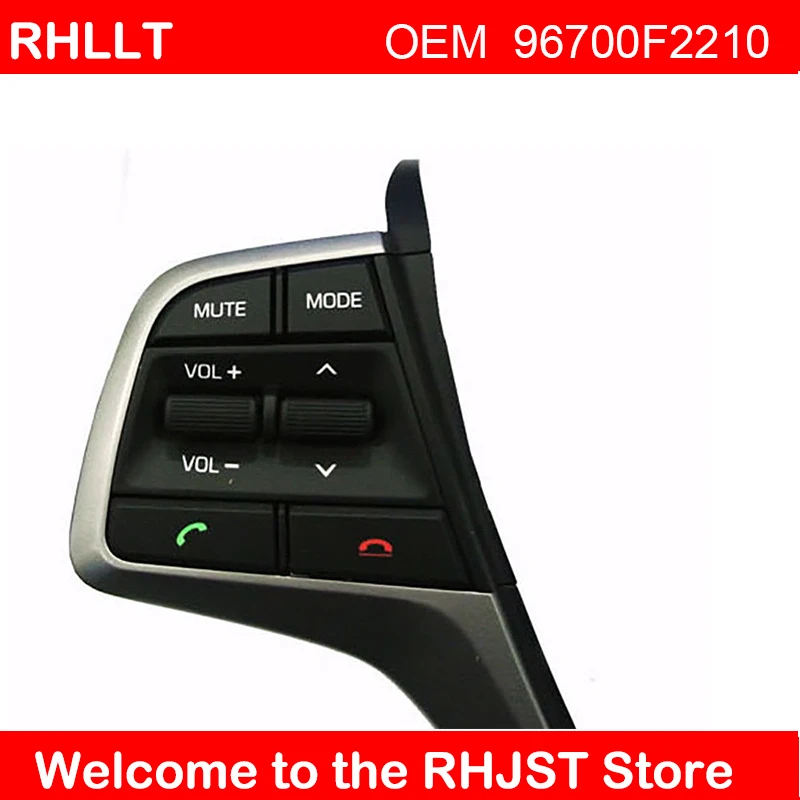Для hyundai Elantra руль круиз-контроль Кнопки управления громкостью канал Bluetooth телефон кнопка 96700-F2210 F2040