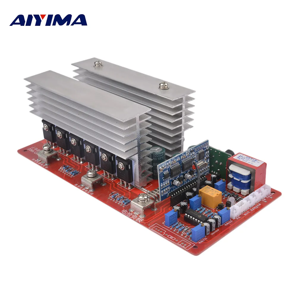 

AIYIMA 1Pc 48V High Power Pure Sine Wave Frequency Inverter Drives Main Board Full Power 5000W Finished Plate Suite Converter