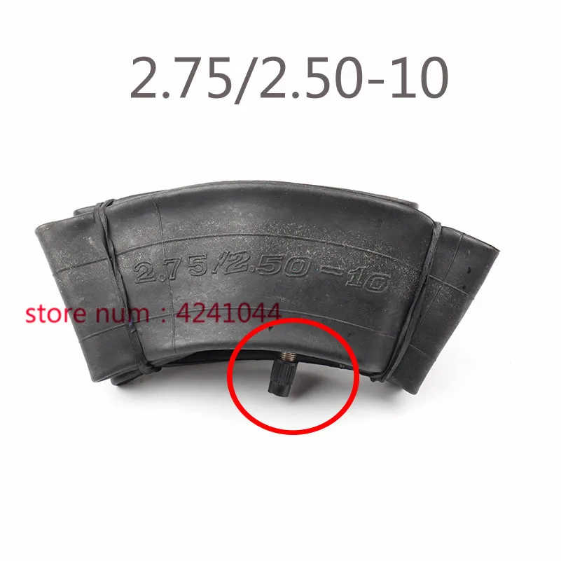 2,75/2,50-10 камера шины для бритвенного станка MX500 MX650, Heavy Duty мини грязь велосипедная камера с прямыми шток клапана