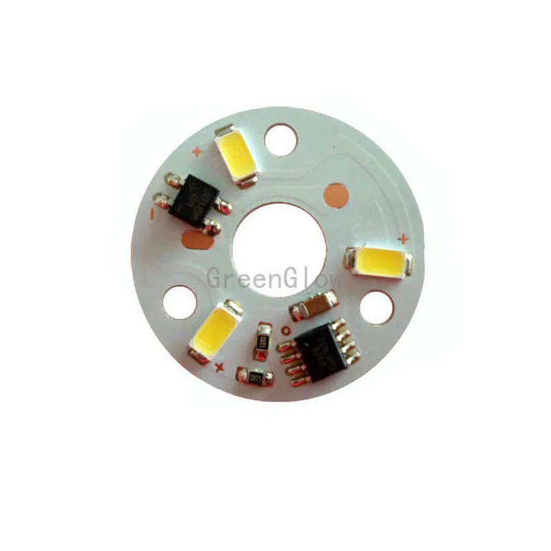 10X New design Integrated IC LED driver 3W 5730SMD with PCB direct