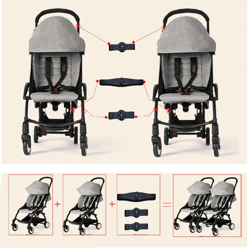 3-разъем для детали коляска дополнительный разъем соединитель для коляски 2 коляски для Йо-йо/Godmy/Yoya/КИД/Vovo коляска