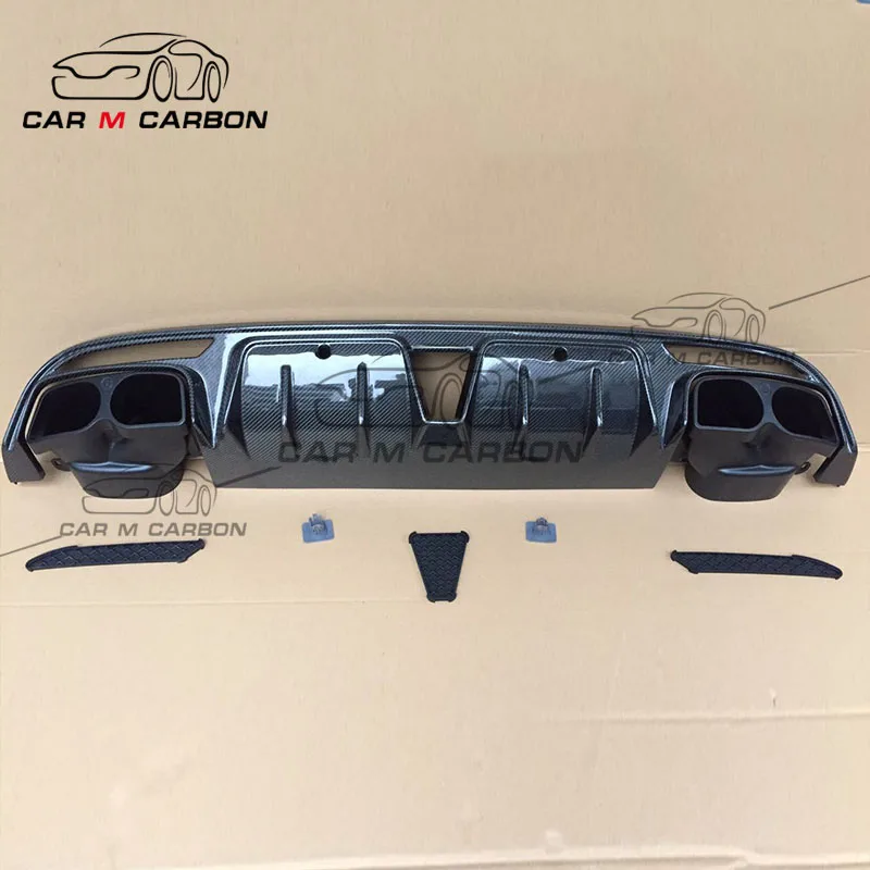 W205 Brabus rear diffuser 2