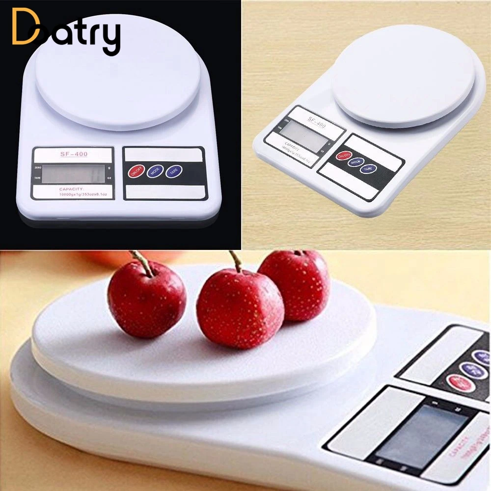 

Doatry 10kg/1g Digital LCD Display Kitchen Electronic Scales For Postal Parcel Food Weight Diet Kitchen Measuring Tools