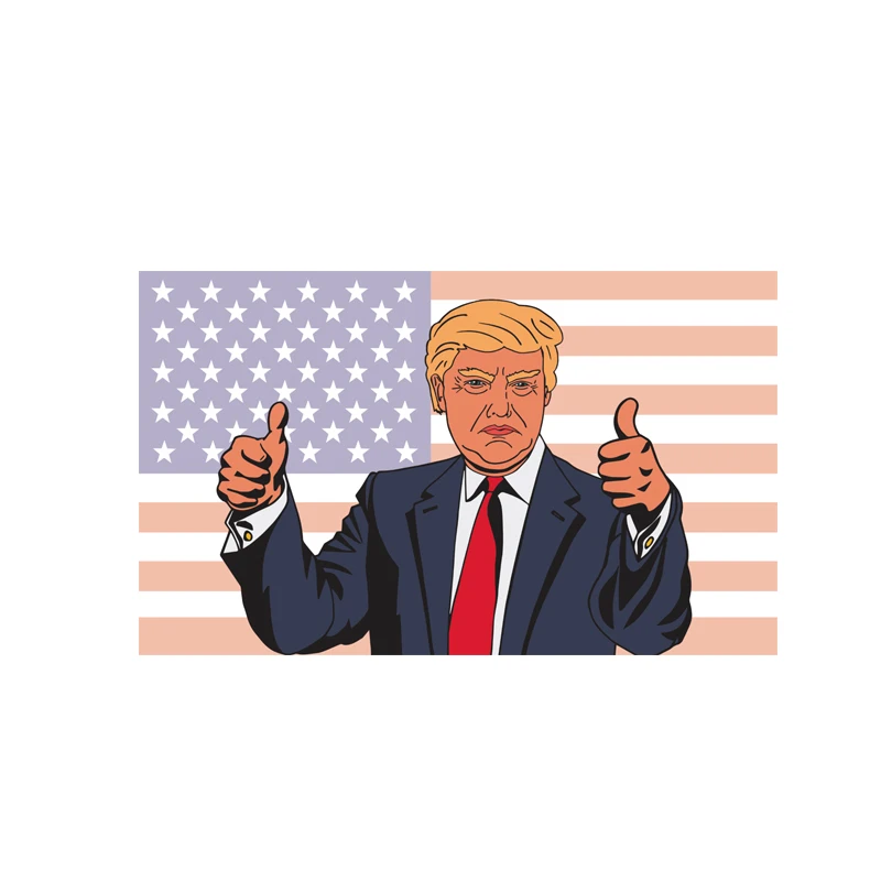 Флаг "Трамп" держать Америку большой декоративная Растяжка 90*150 см/3x5ft флаг для подвешивания