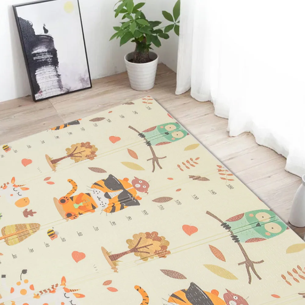 Animal Cartoon Crawling Mat Climbing Pad XPE Folding Crawl Pad Infant Play mat Baby Carpet Developing Mat for Children Game Pad