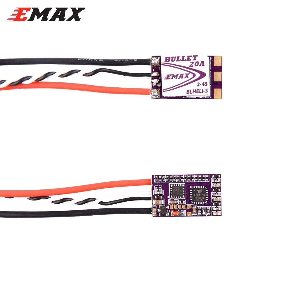 4 компл./лот EMAX пуля Скорость контроллер ESC 6A/12A/15A/20A/30A/35A Поддержка DSHOT для Мультикоптер Квадрокоптер с FPV