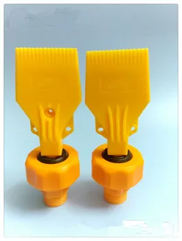

1/4"BSPT ABS wind jet air nozzle,adjustable swivel ball joint windjet nozzle,air knife nozzle,plastic adjustable ball joint