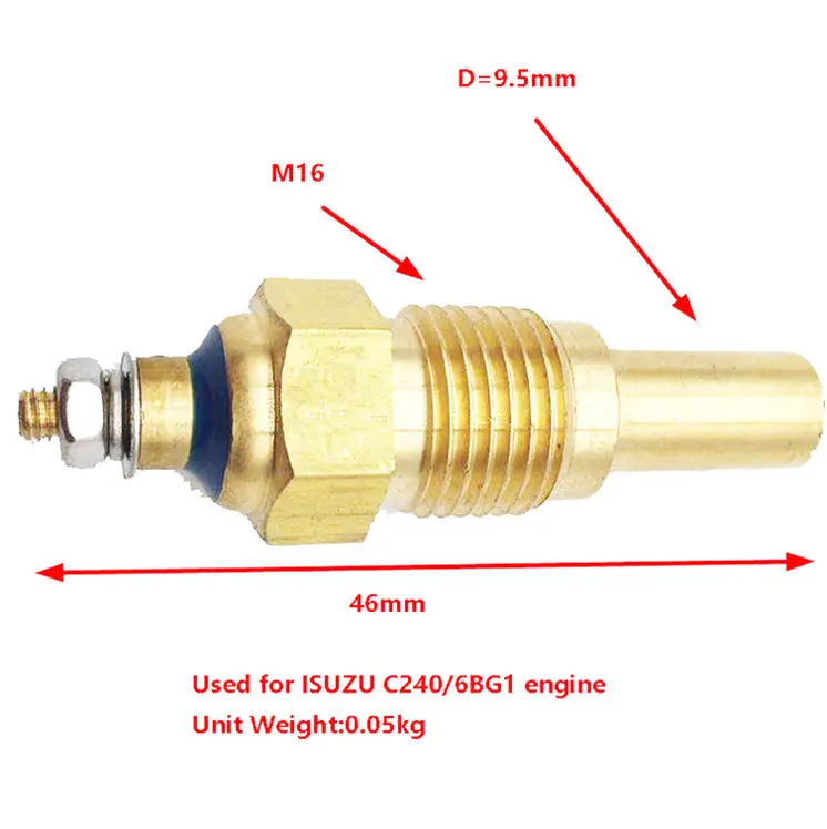 

Water temperature sensor use for Isuzu C240 and 6BG1,brand new and quality guaranty