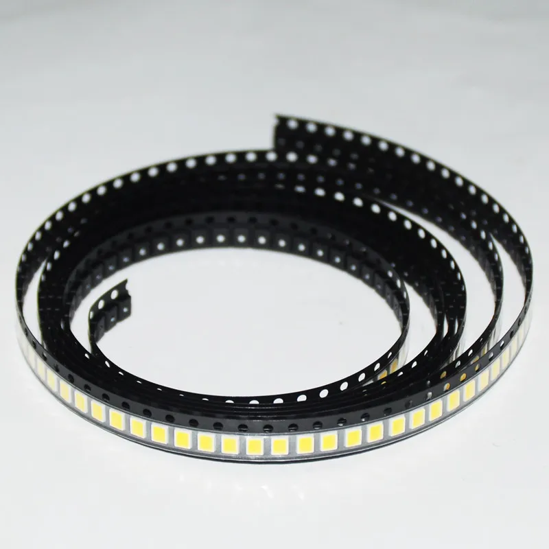 100 шт. SMD 2835 Светодиодный диоды белый 2835 SMD СВЕТОДИОДНЫЙ s диод чип лампы бусины яркие диоды 0,2 Вт 21-23LM SMD светодиодный Диод