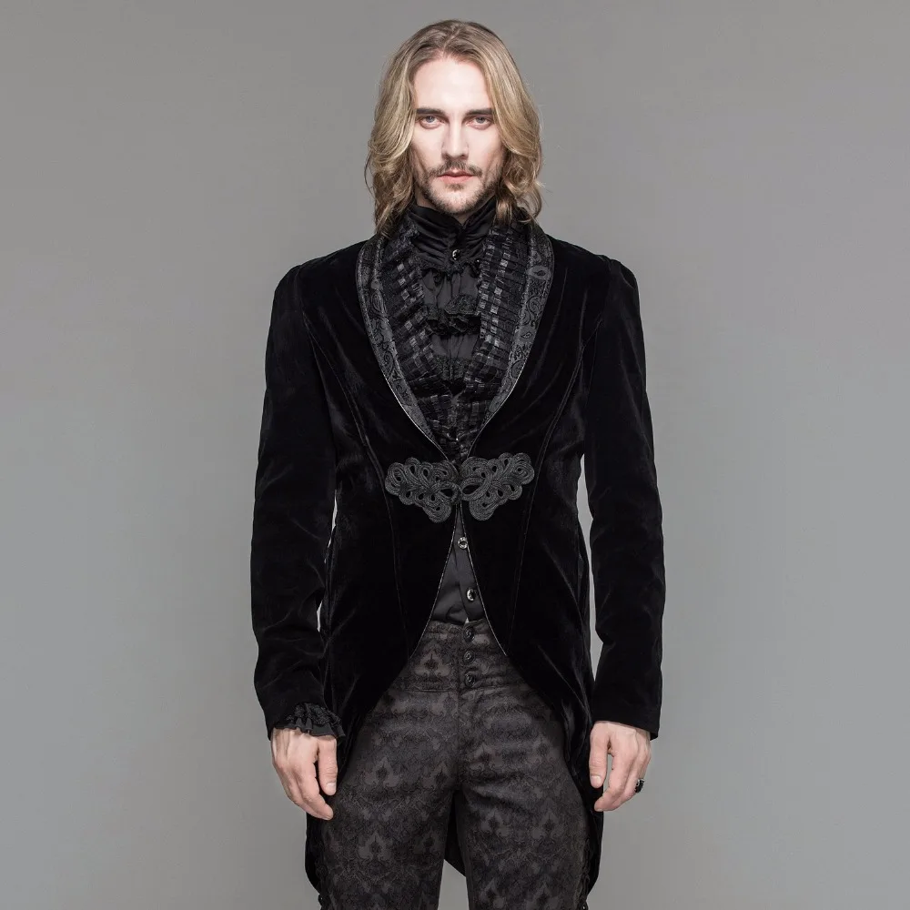 Devil Fashion Gothic giacca da uomo Steampunk nero rosso bottone singolo  cappotti a coda di rondine cappotti da sera a coda di rondine|fashion  jacket|jacket fashionjacket coat men - AliExpress