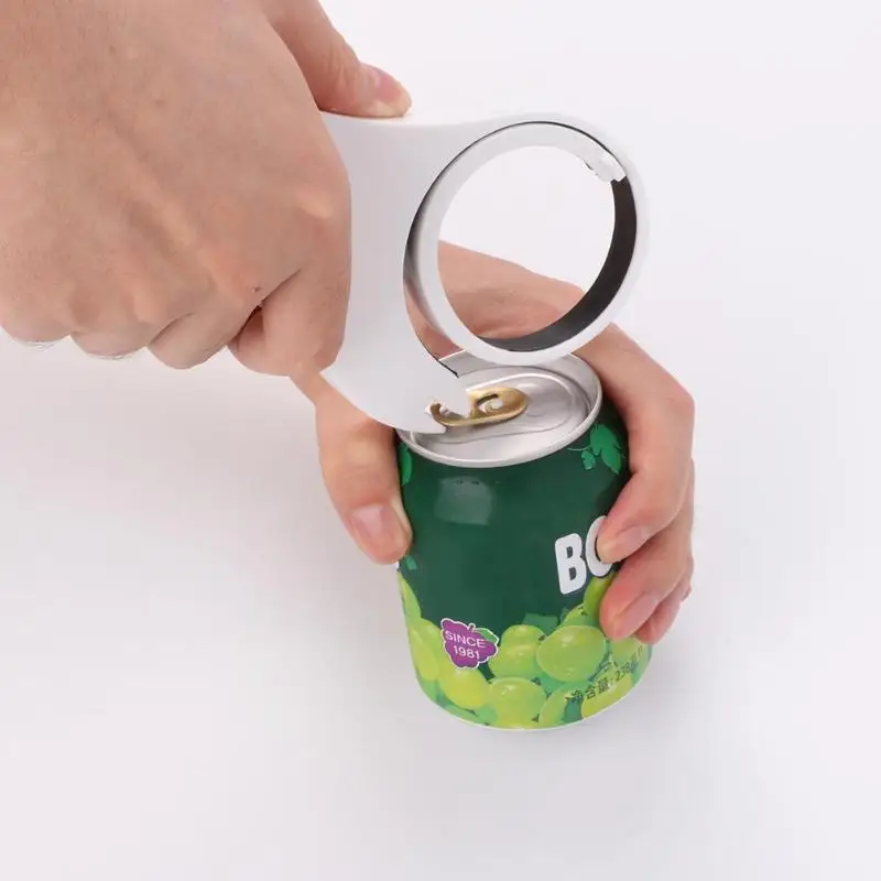 5 in 1 Multi function Alloy Manual Bottle Opener Beer Soda Cap Cans