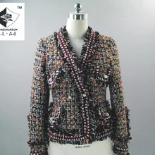 Hss0329 Для женщин небольшой ароматный пальто