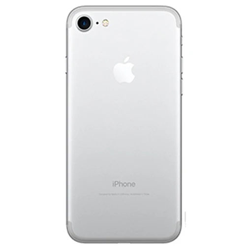 silver Разблокированный Apple iPhone 7, функция отпечатков пальцев, 4G, LTE, глобальная 32/128 ГБ Встроенная память IOS мобильного телефона 12.0MP gps Quad-Core телефон 1960mA - Цвет: silver