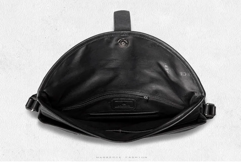 MANBERCE кожаная сумка через плечо Для мужчин большой Ёмкость PU Курьерские сумки мужской моды Повседневное путешествие мужской сумки-мешки M90