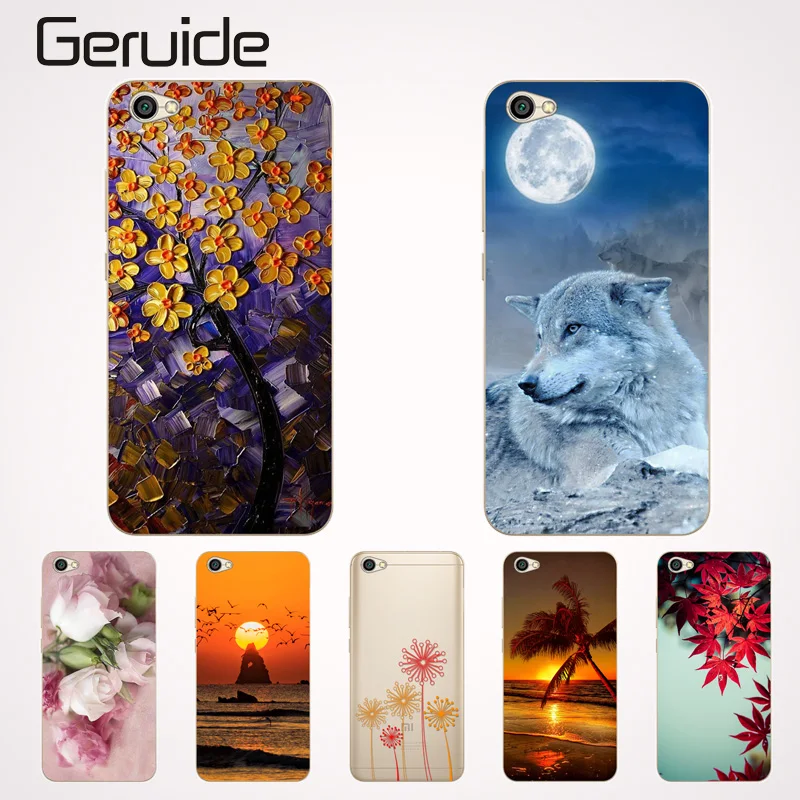

Geruide Xiaomi Redmi Note 5A Case Cover Cute Painted Soft Cover for Redmi Note 5 A 5A Silicon Case For redmi note5a Covers Capa