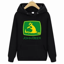 Популярные Простые худи с узорами John Beer воздушный фильтр забавные худи с логотипами свитшоты Размер XS-4XL толстовки