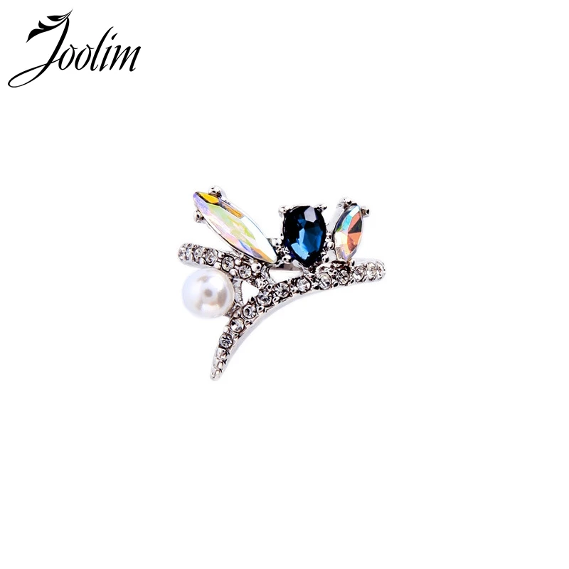 

JOOLIM Gorgeous Crystal Finger Ring Women Rings