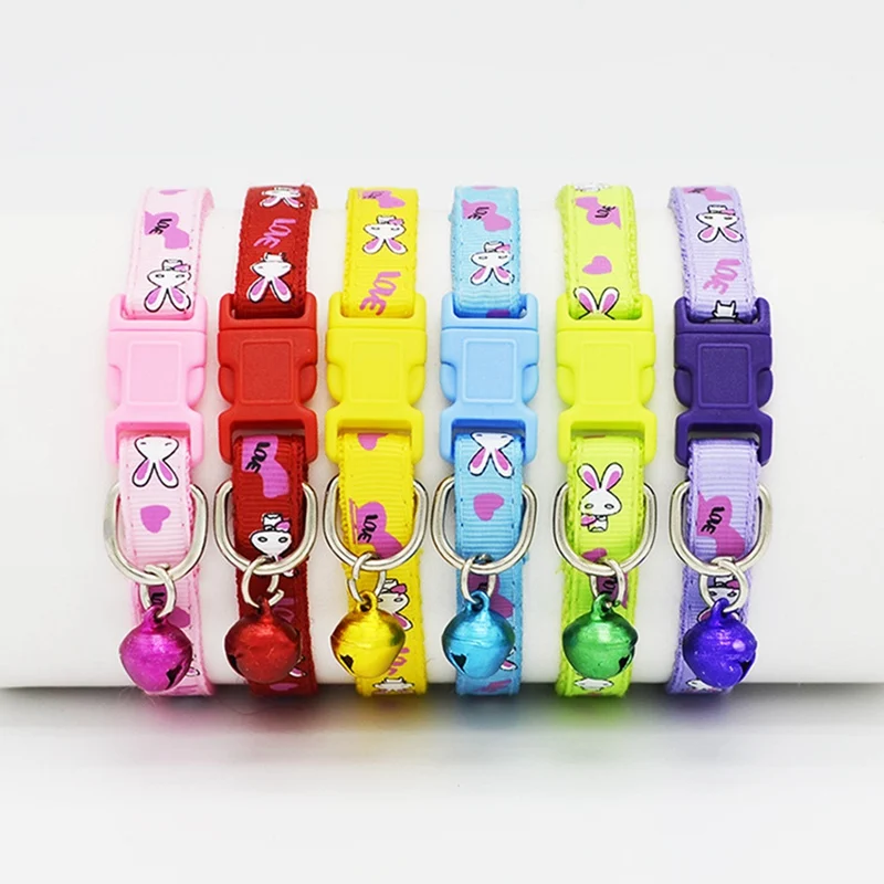 Pet Products Dog Cat Collars For Small Large Dogs Nylon Puppy Cat Dogs Collar Supplies Dog-Collar Harness Leash Accessories (3)