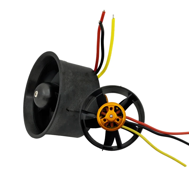 

QX-Motor 64mm EDF 5 Blades Ducted Fan + QF2611 4500KV Brushless Motor for RC Airplanes