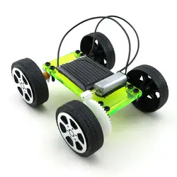 1 компл.. машинка на маленьких солнечных батарейках DIY детей обучающее устройство хобби Забавный подарок для детей Прямая доставка