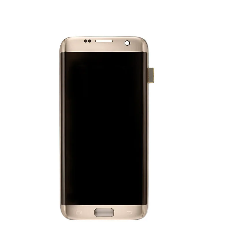 Для Samsung Galaxy S7 Edge ЖК экран дигитайзер сборка Новый черный/золотой/серебристый