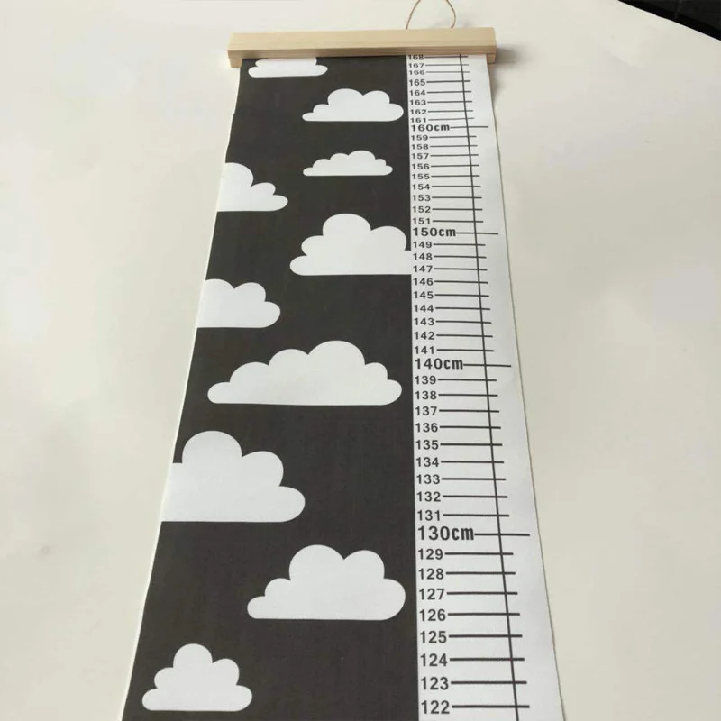 Скандинавский стиль скандинавский Декор Настенная Наклейка для детской комнаты 50 см-170 см Детская высота линейка шкала для измерения роста