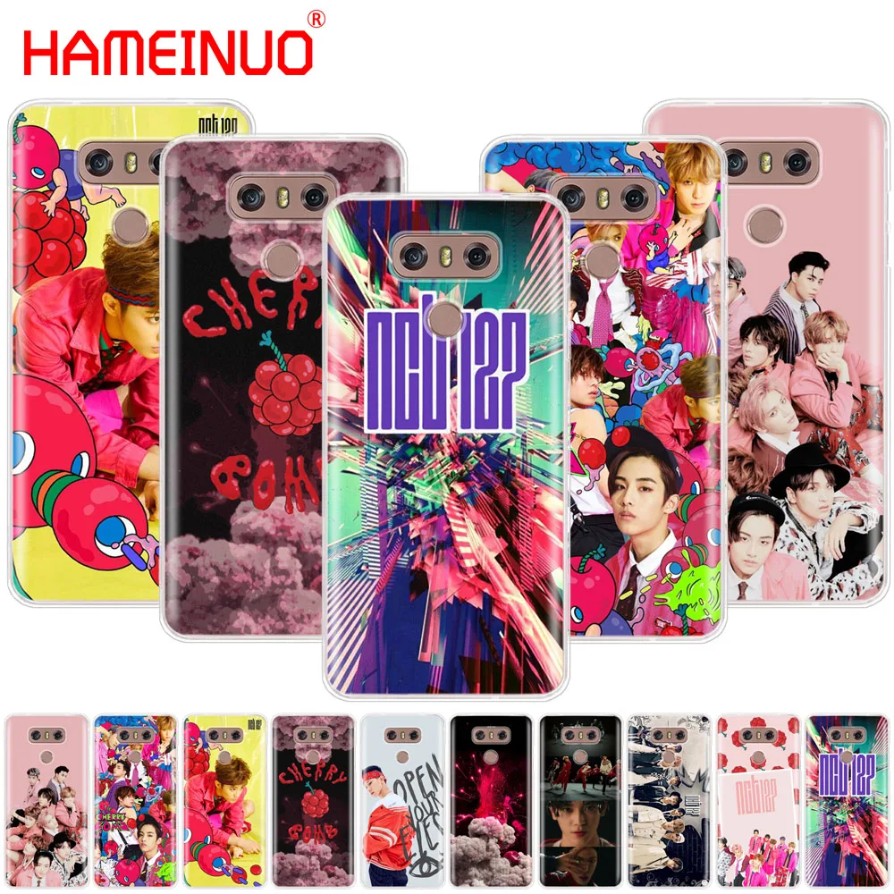 

HAMEINUO NCT 127 Kpop Boys case phone cover for LG G7 Q6 G6 MINI G5 K10 K4 K8 2017 2016 X POWER 2 V20 V30 2018