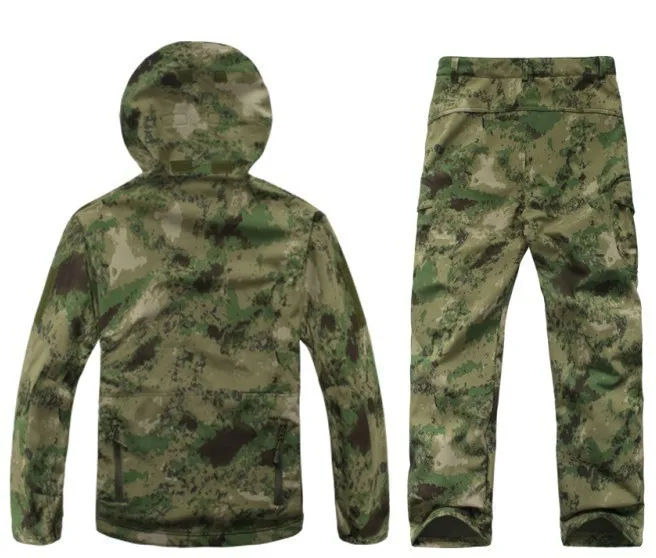 Мужские уличные водонепроницаемые куртки V 5,0 XS софтшелл для охоты, теплая одежда, тактический походный дышащий спортивный костюм