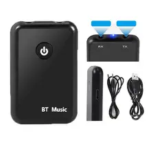 Eas tv ita 2 в 1 Bluetooth передатчик и приемник портативный 3,5 мм стерео беспроводной аудио адаптер для ТВ/дома/автомобиля звуковая система r15