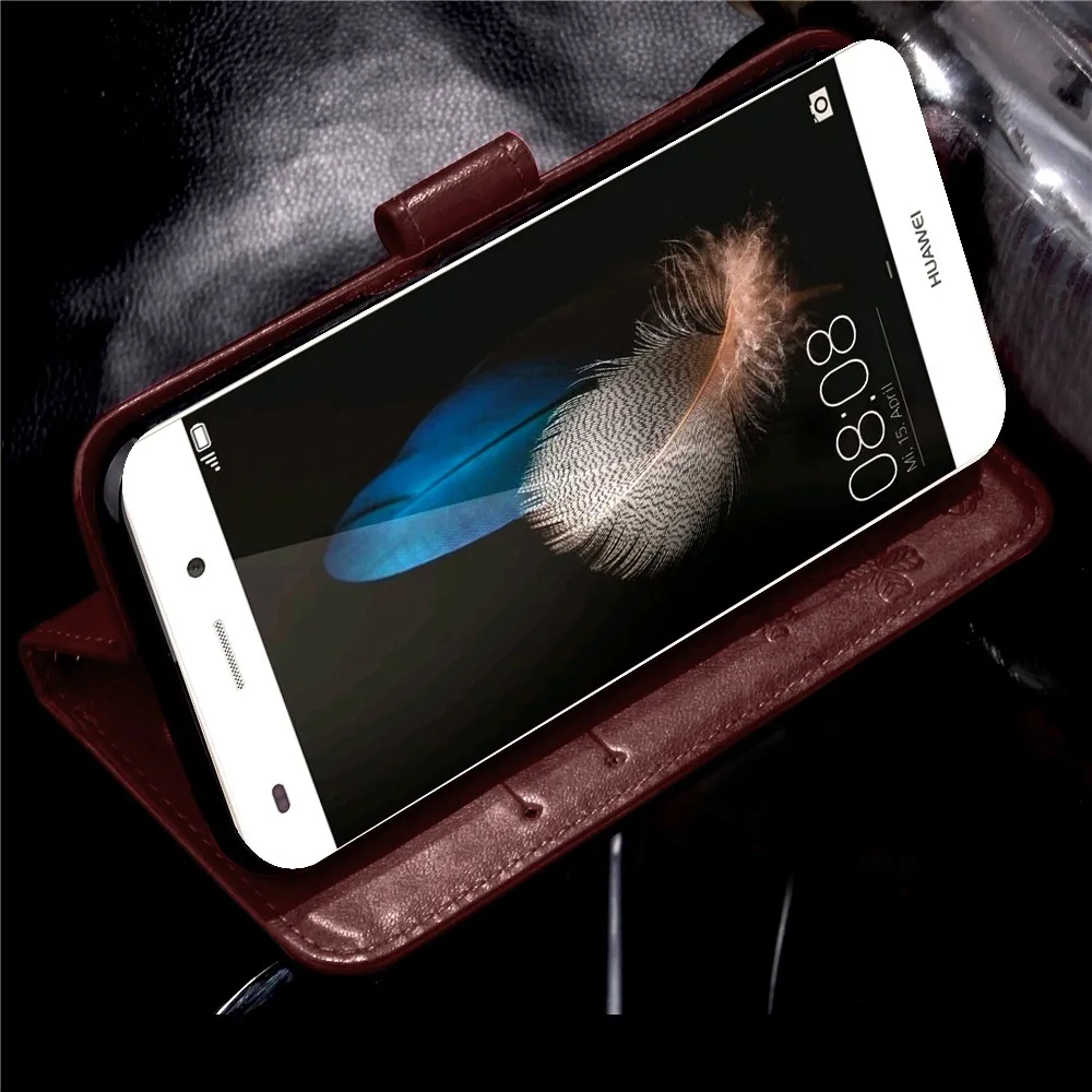 Ретро винтажный кожаный чехол для huawei Ascend G7 P9 P8 P9 Lite P9 Plus Honor 4A 5X кошелек чехол для мобильного телефона чехол