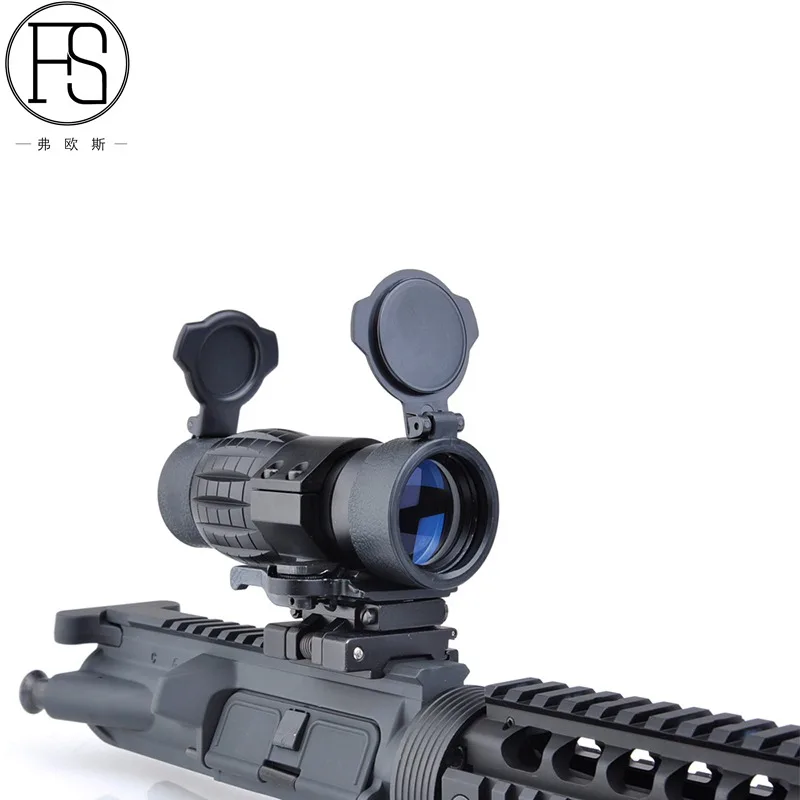 FS Hunting Airsoft Rifle Accessories Tactical 3X Magnifier Sight with