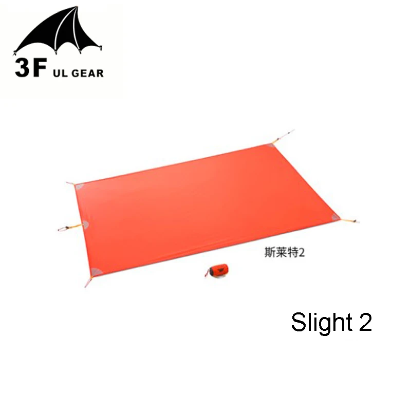 3F UL Gear легкая серия Сверхлегкий 15D грунтовый лист подходит для одиночной/2-человек