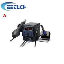 220 В YIHUA 8786D 2 в 1 обновленная SMD паяльная станция Электрический паяльник+ фена 700 Вт для ремонта