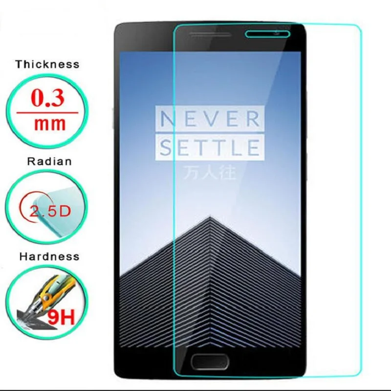 GerTong Закаленное стекло-экран протектор для One Plus X 5 2 1 6T для OnePlus 5 два закаленное защитное стекло
