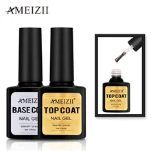 Верхнее основание для ногтей пальто замочить УФ-гель для ногтей светодиодный грунтовка для ногтей строитель гелиевый лак для ногтей прозрачная; Нейл-арт лак 10 мл