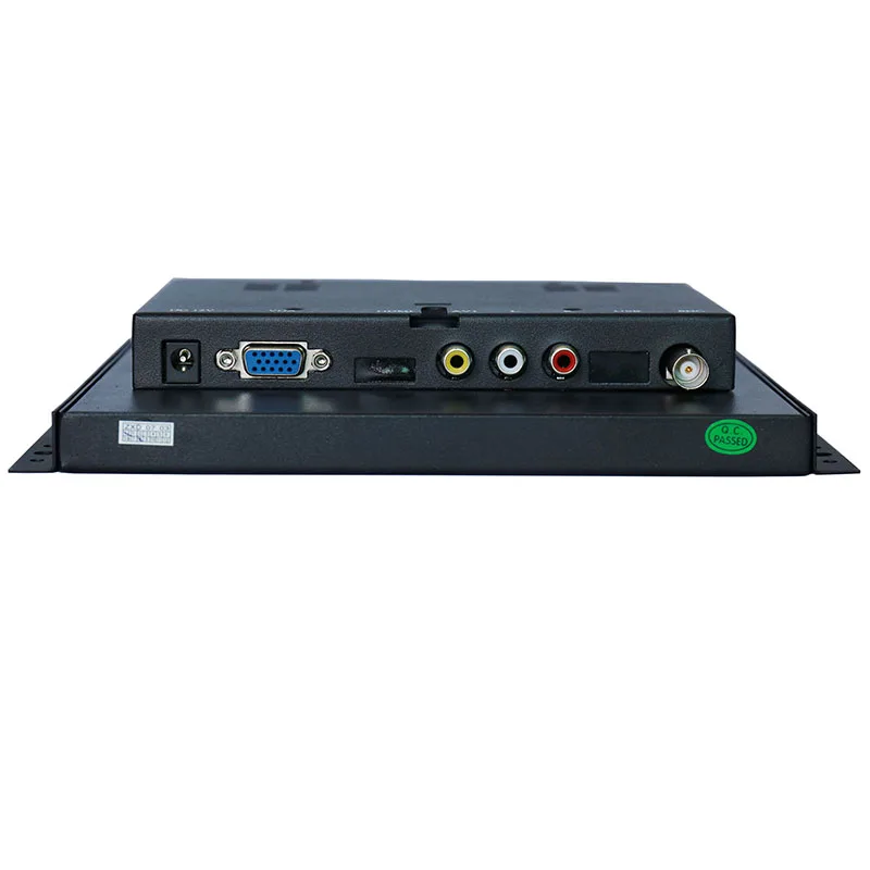 10 Inch Industrial Monitor 800*600 Open Frame Embedded LCD Monitor 4:3 Screen Ratio Black Color With AV/BNC/VGA/HDMI/USB input