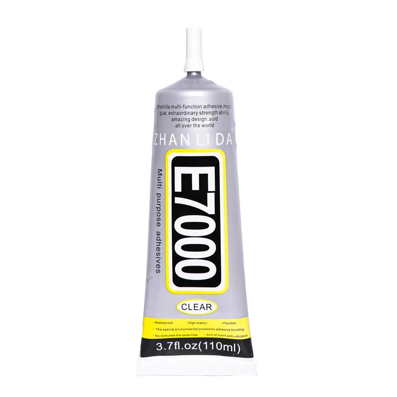 

110ML E7000 Glue Super Epoxy Resin Touch Screen Adhesive E-7000 Jewelry Stone Wood Fabric Textile Leather Plastic Craft Rubber