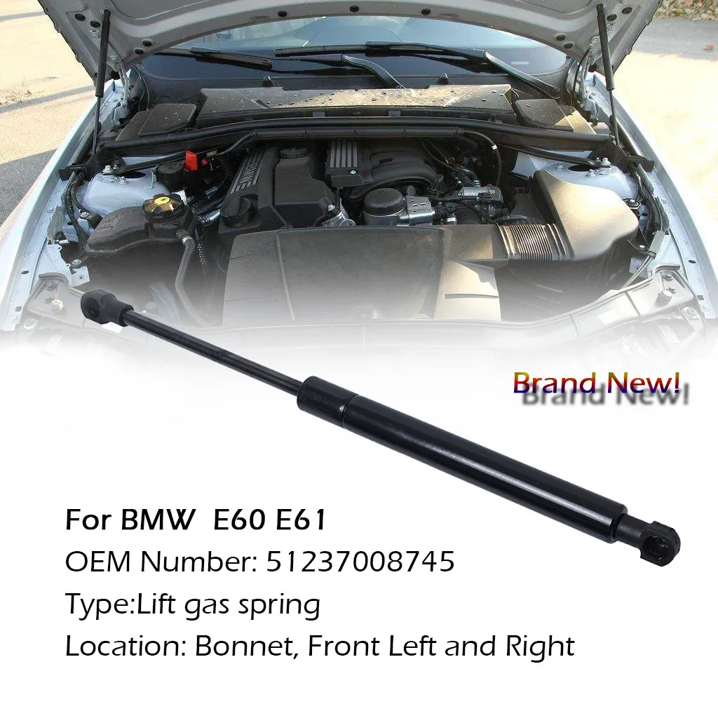 

Automobile Generator Hood Gas Spring Support Rod Support Frame Is Suitable For BMW E60 E61 525i 525Xi 528i 530i 530Xi 535i