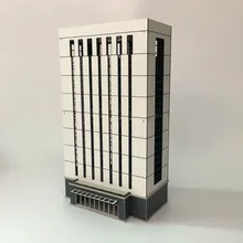 N масштаб предприятия офисный Строительный песок стол архитектурный набор декораций пластиковая сборка для модели diorama