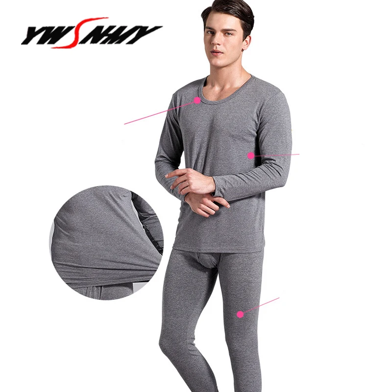 Aliexpress.com : Buy Men's Winter Thermal Underwear Suit Comfortable ...