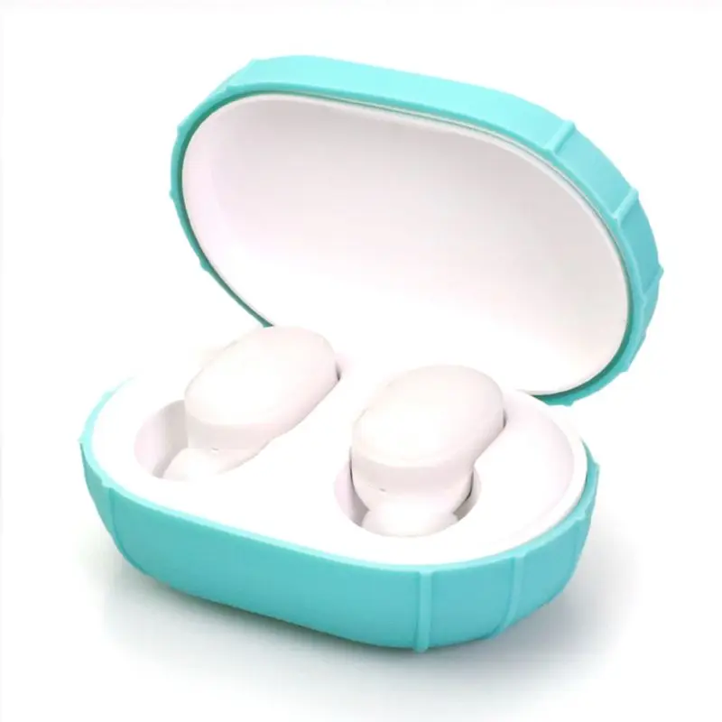 Силиконовый чехол для Xiaomi Mi AirDots Молодежная версия беспроводные Bluetooth наушники TWS
