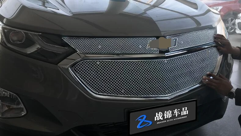 Высококачественная Передняя Нижняя решетка из нержавеющей стали гриль литье крышка украшения аксессуары для- Ford Equinox