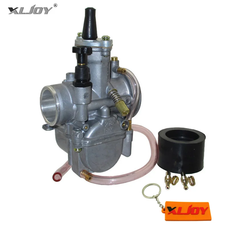 Карбюратор XLJOY PWK 28 мм для Yamaha DT 100 125 250 YT 175 YZ 80 85 65SX Honda RTL250 CR 85R NSR 50 RM 65 Kawasaki