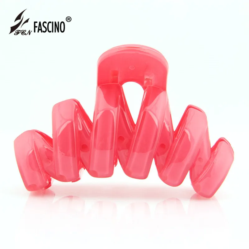 1 Stück Große Handgemachte Harz Haarnadeln und Clips Candy Farbe Große Haargreifer Mode Elastische Haarschmuck Zubehör (LG820014)